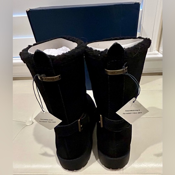 Cole Haan Waterproof Suede Bootie NEW - Picture 4 of 5